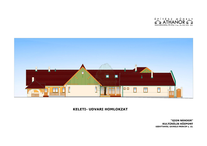 Keleti homlokzat